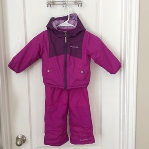 2T Columbia Jacket & Snow Bibs